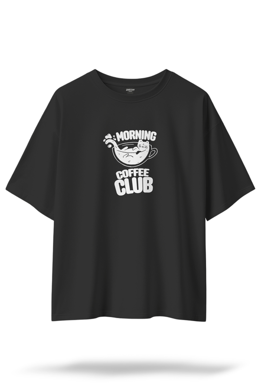 Morning Coffee Club - Oversize Tee