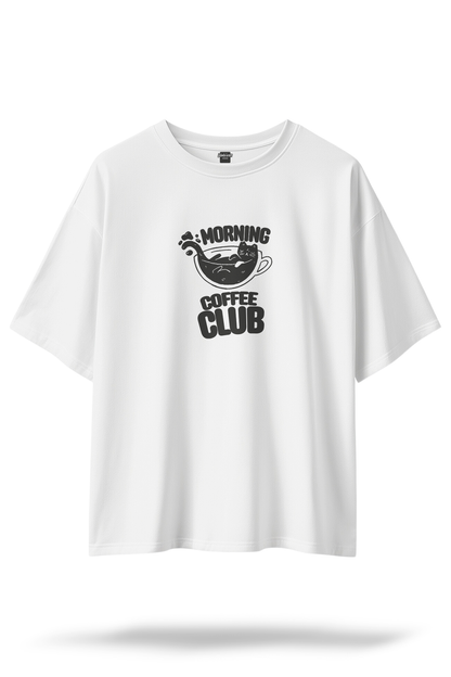 Morning Coffee Club - Oversize Tee
